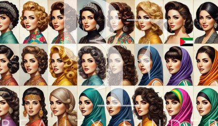 The Evolution of Arab Women's Hairstyles From the 1950s to Today